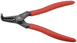 Съемник внешних стопорных колец 175 мм. загнутый