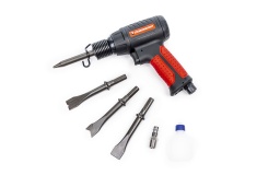 Пневматический молоток  с комплектом насадок PTE901 